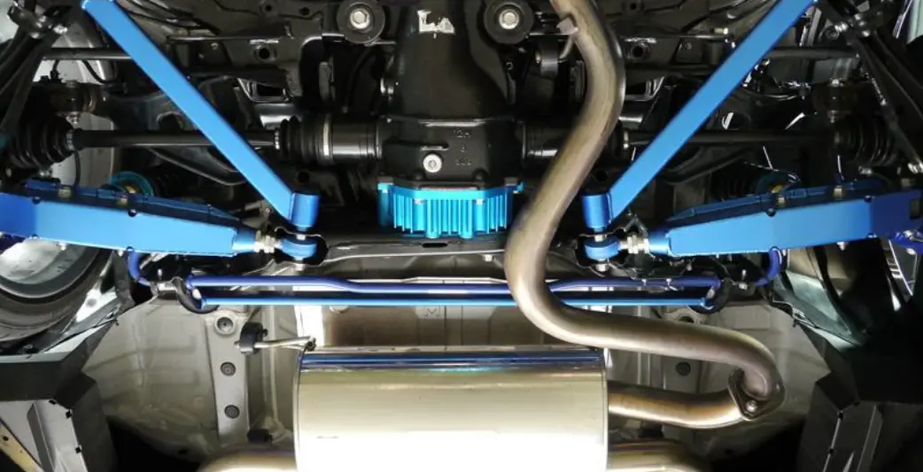 Cusco Rear Member Side Powerbrace - 13-21 Brz, 2022+ Brz 2
