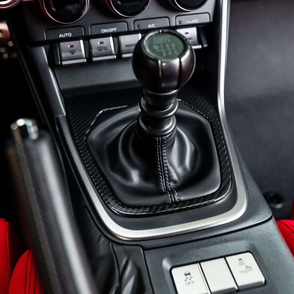 Driven.Media Carbon Fiber Manual Shifter Trim Cover - 2022+ Toyota Gr86 / Subaru Brz 3