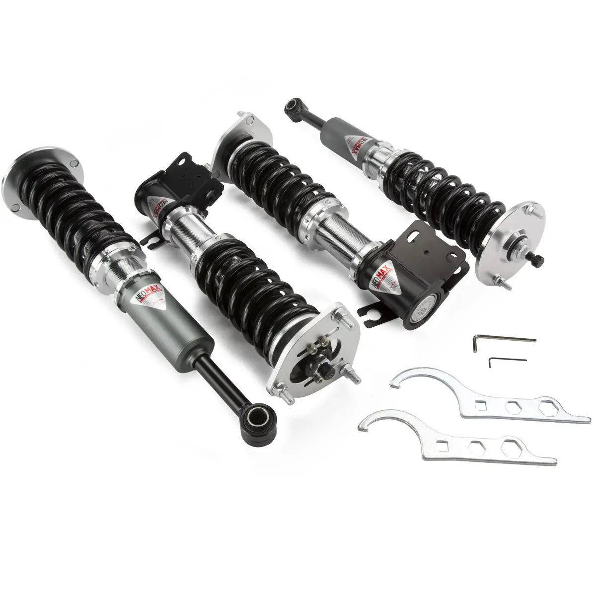 Silver's Neomax Coilovers Infiniti Q50 Rwd (Zv37) W/Fork Style Front Mounts 2014+ 1