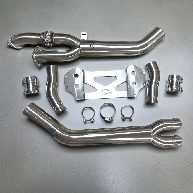Single Mid Pipe For Bmw G80 M3, G83 M4, G82 M4 (S58 Engine) 1