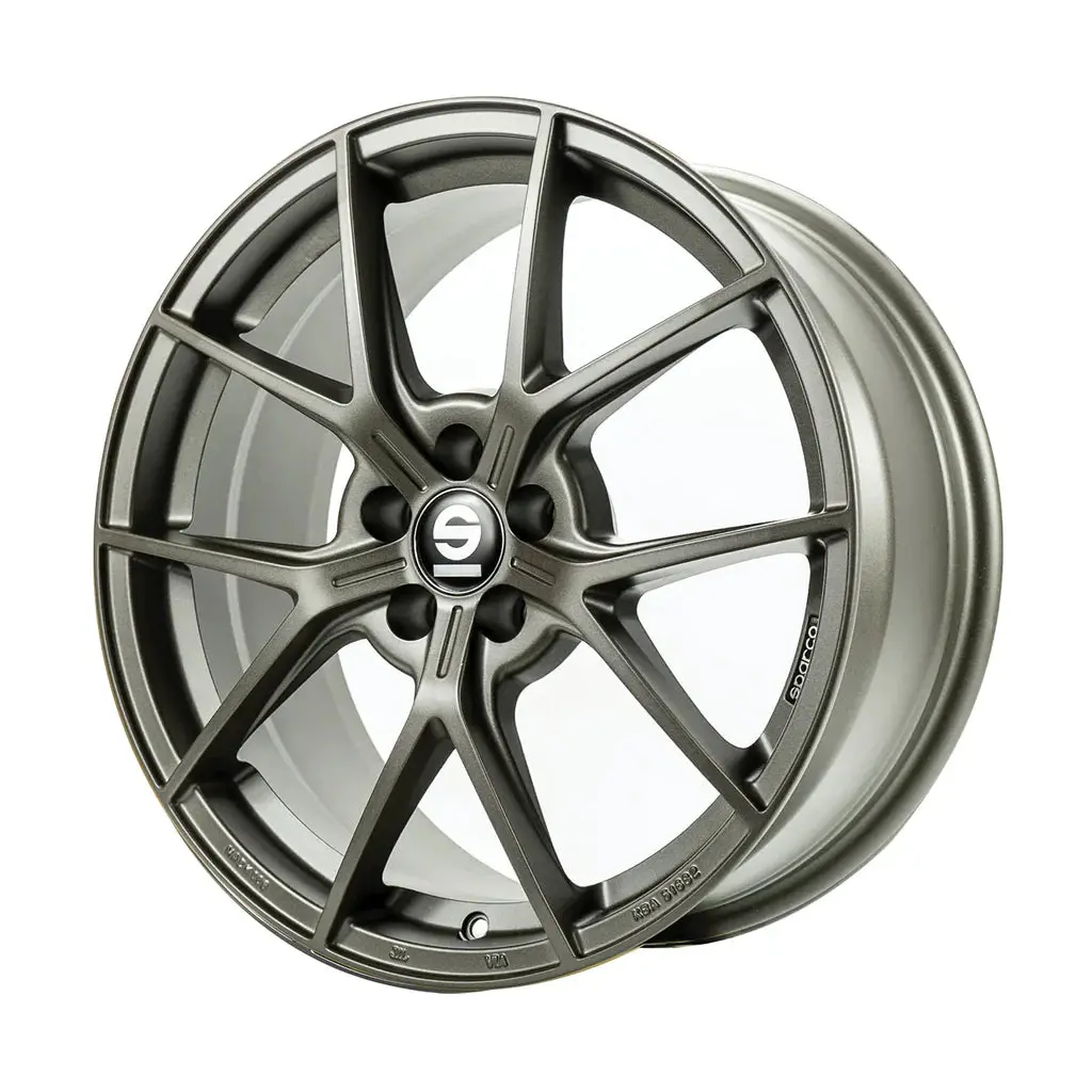 Oz Sparco Podio 18 X 8 +35 5 X 100 Cb63.3 Matte Gun Metal 1