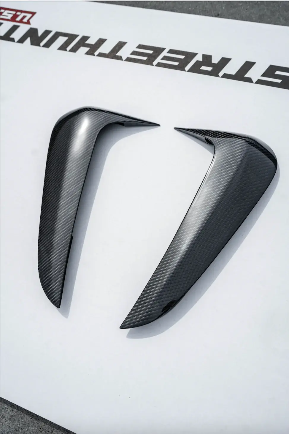 Streethunter Carbon Fiber Fender Vent Extensions - 2022+ Brz/Gr86 1