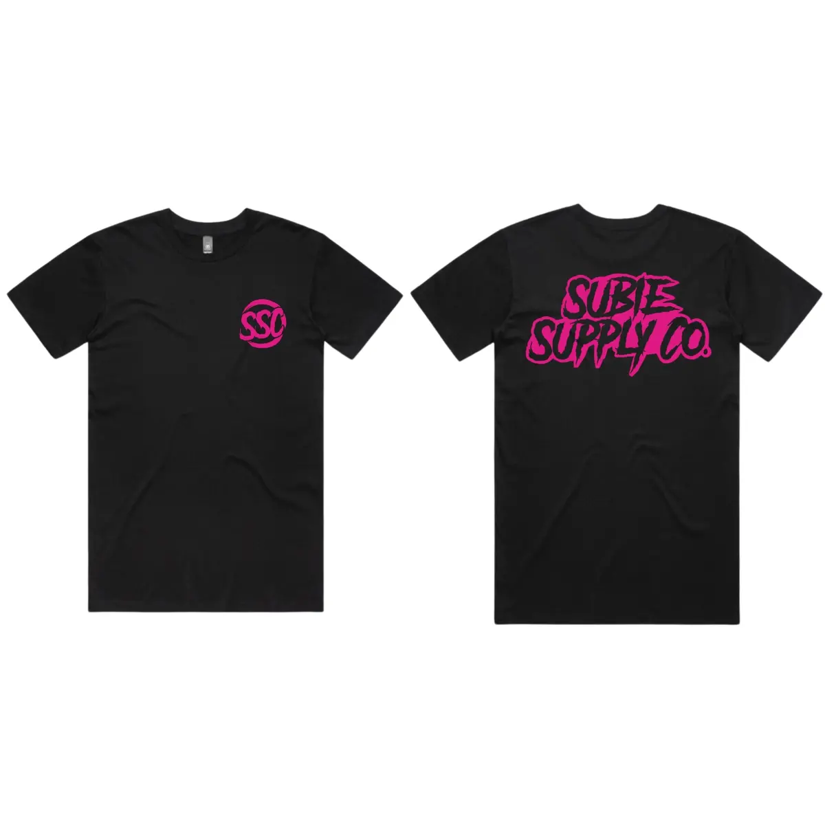 Ssc Premium T-Shirt - Classic - Black/Hot Pink 1
