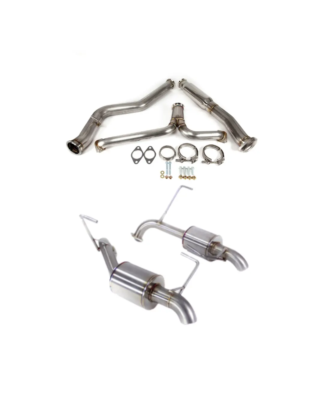 Nameless Catback Exhaust - 5" Muffler - 2005-2009 Outback Xt Wagon 1