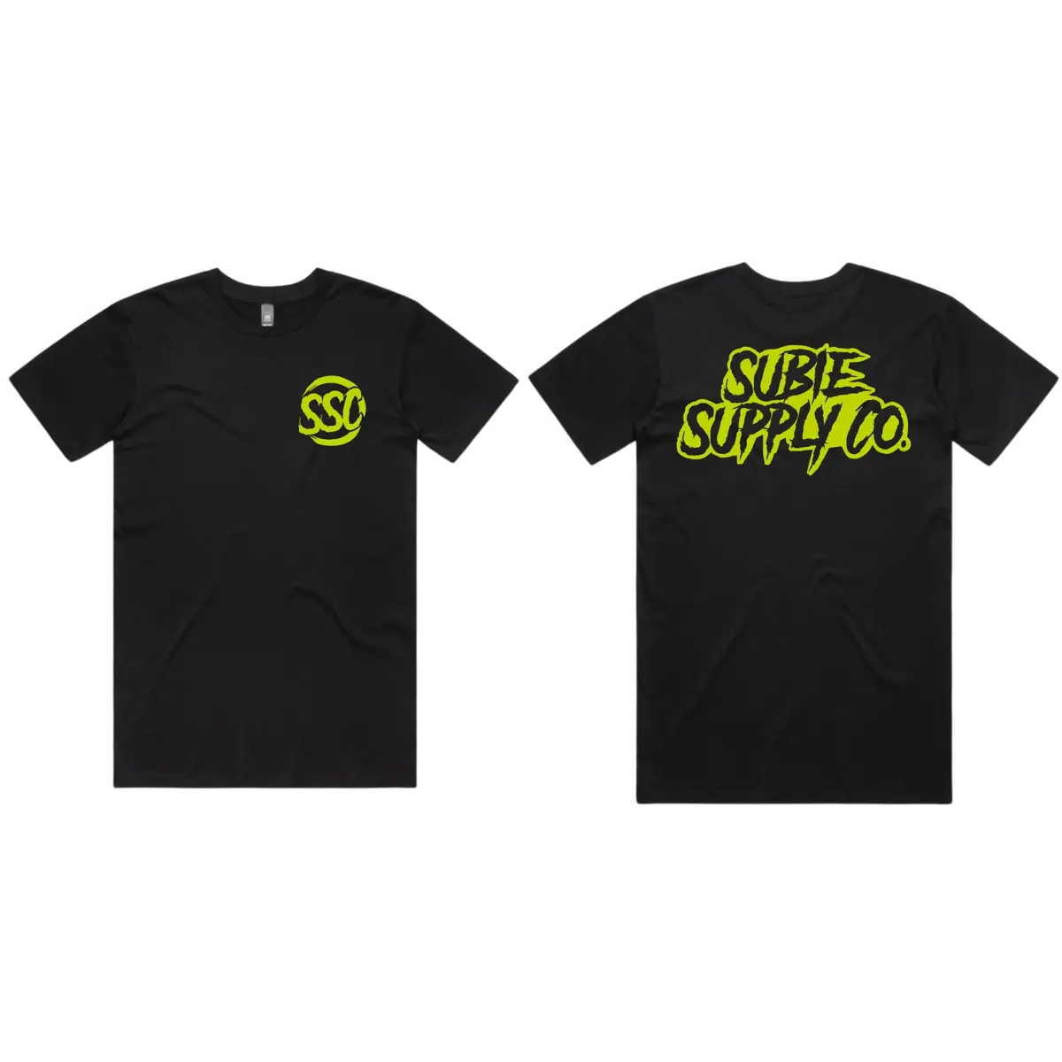 Ssc Premium T-Shirt - Classic - Black/Acid Green 1