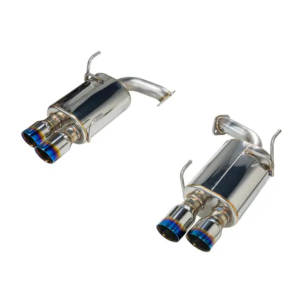 Remark Axle Back Exhaust W/Burnt Stainless Steel Dual Wall Tip - 2022+ Wrx 1