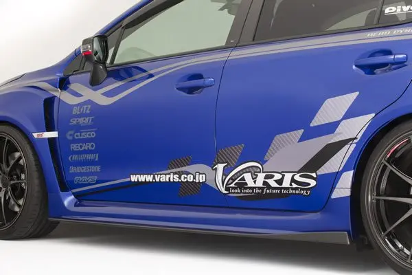 Varis Arising-I Side Underboard Set For 2015-21 Subaru Wrx Sti [Vab] Vasu-166 1