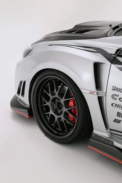 Varis Ultimate Wide Front Fender Set + Bumper Extension Cover - 2008-14 Subaru Wrx Sti [Grb/Gvb] 1