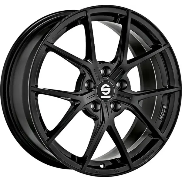 Oz Sparco Podio 18 X 8 +35 5 X 100 Cb63.3 Gloss Black 1