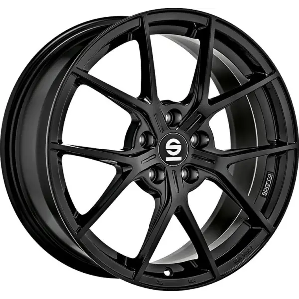 Oz Sparco Podio 17 X 7.5 +45 5 X 114.3 Cb73.1 Gloss Black 1