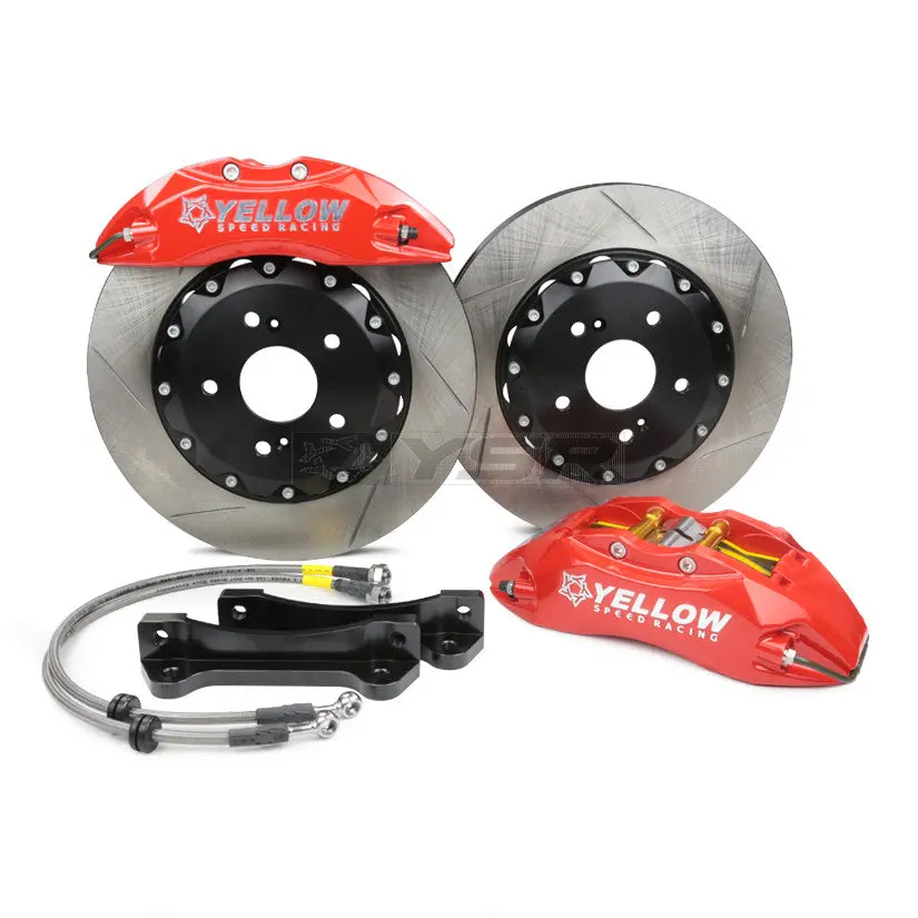 Yellow Speed Racing Rear 4 Piston Ultra Big Brake Kit - Bmw Z4 M 2006-2008 (E85) 1