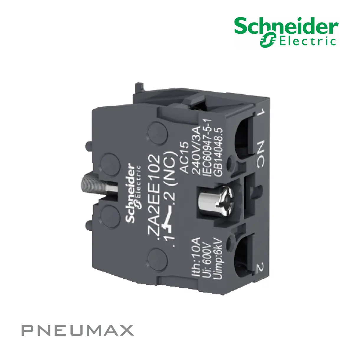 Za2ee102 Contact Block คอนแทคบล๊อก 1Nc 1