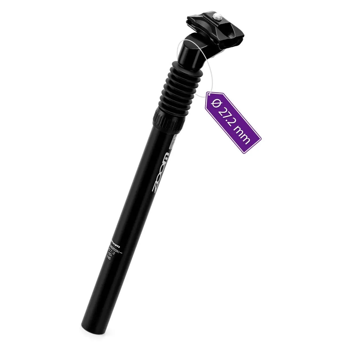 Zoom Suspension Seatpost Ø27.2/30.9/31.6Mm × 350Mm 1