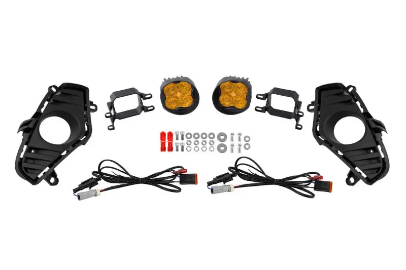 Diode Dynamics 22-25 Toyota Rav4 Ss3 Fog Light Kit - Yellow Max 1