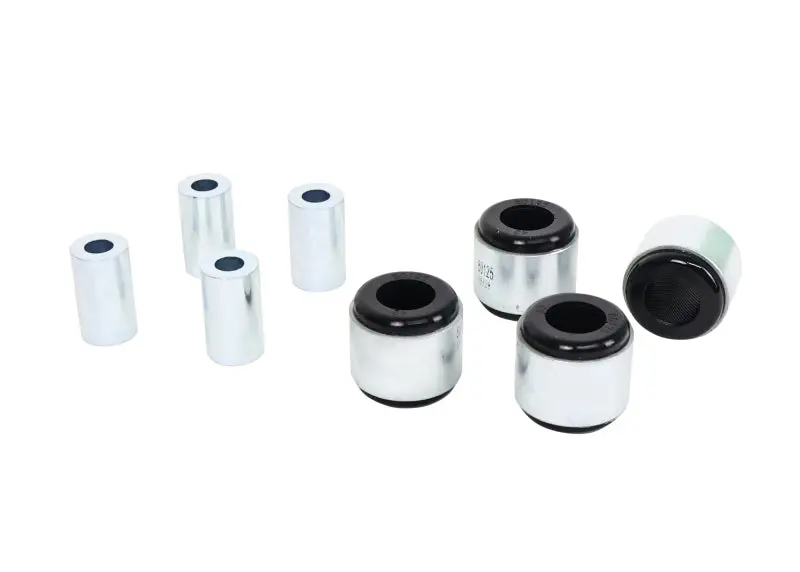 Whiteline 21-25 Ford Mustang Mach-E Rear Lower Trailing Arm Inner & Outer Bushing Kit 1
