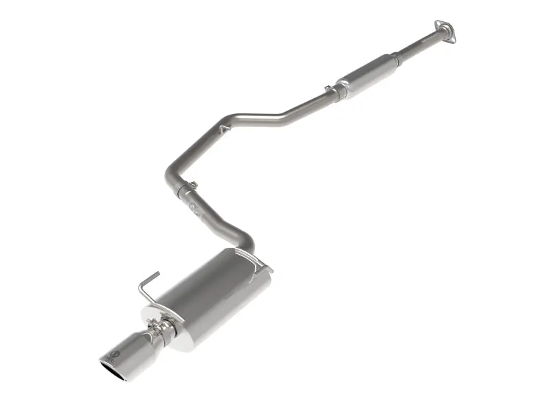 Afe Power Takeda 2.5In 304Ss Cb Exhaust W/ Polished Tips - 12-16 Impreza Sedan Only 1