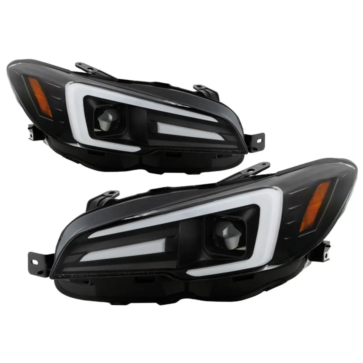 Spyder Signature Series Headlights - 2015-2017 Wrx, 2015-2017 Sti, 2018-2021 Wrx Base & Premium 1