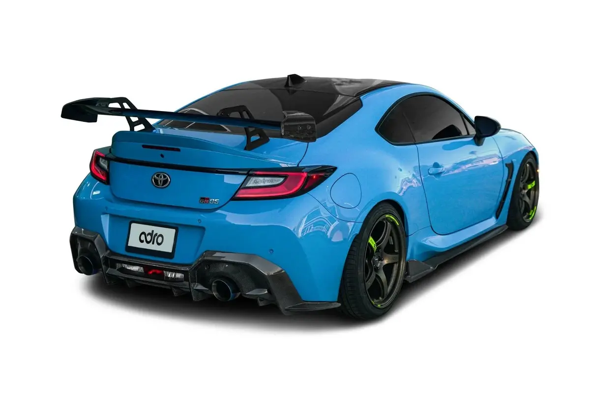 Adro At-R1 Carbon Swan Neck Gt Wing - Zn8 Toyota Gr86 / Zd8 Subaru Brz 1