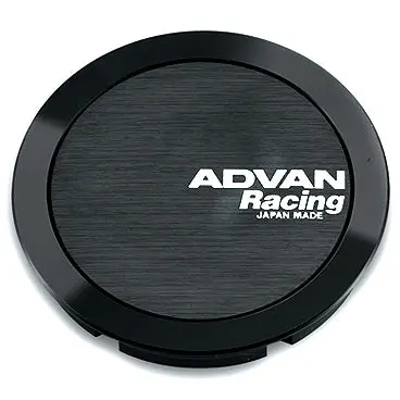 Advan 73Mm Full Flat Centercap - Black 1