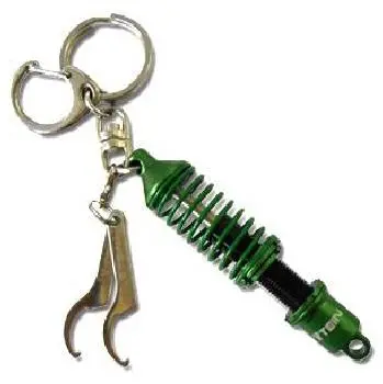 Tein Damper Keychain - Green/Black 1