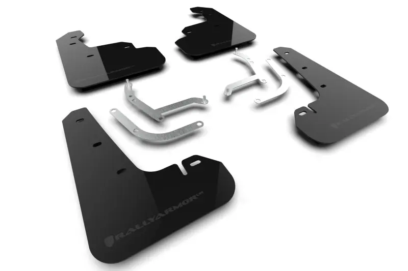 Rally Armor Black Ur Mud Flap W/ Grey Logo - 2024-2026 Subaru Impreza 1