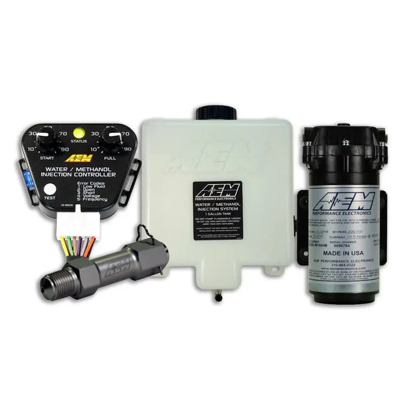 Aem V3 Water/Methanol Injection Kit - 1.15 Gallon Tank - Multi Input - External Map Sensor 1