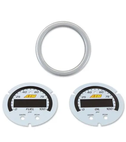Aem X-Series Pressure Gauge Kit - 100Psi Accessory Kit 1
