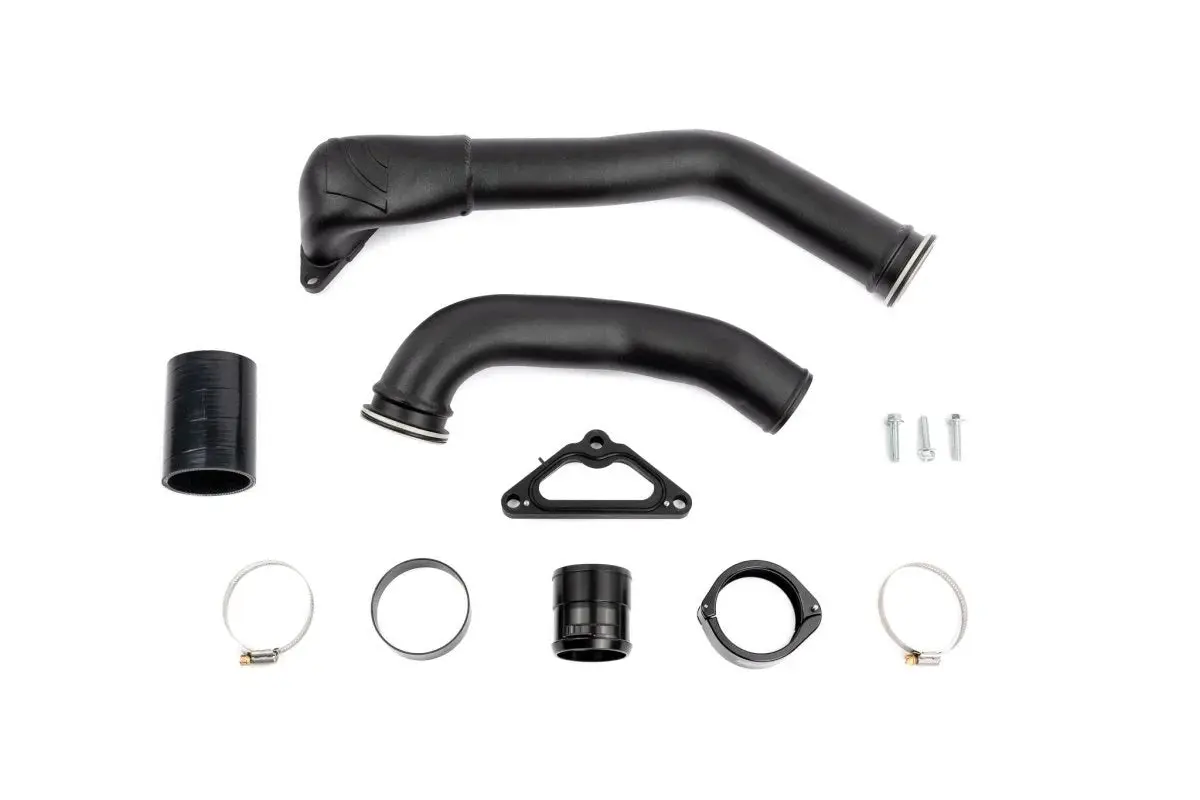 Ams Performance Charge Pipe Kit Black For Use W/ Oem Top Mount - 2022+ Wrx, 2019-2024 Ascent, 2019-2025 Outback, 2020-2022 Legacy Xt 1