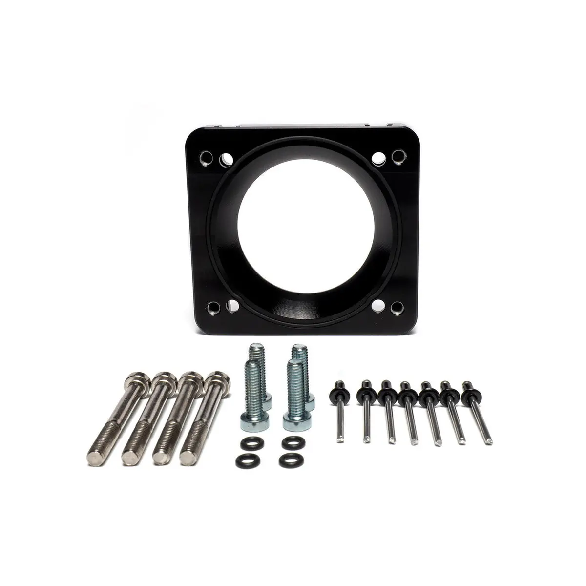 Iag Big Bore 76Mm Throttle Body Adapter For Oem Sti / Cosworth Intake Manifolds 1