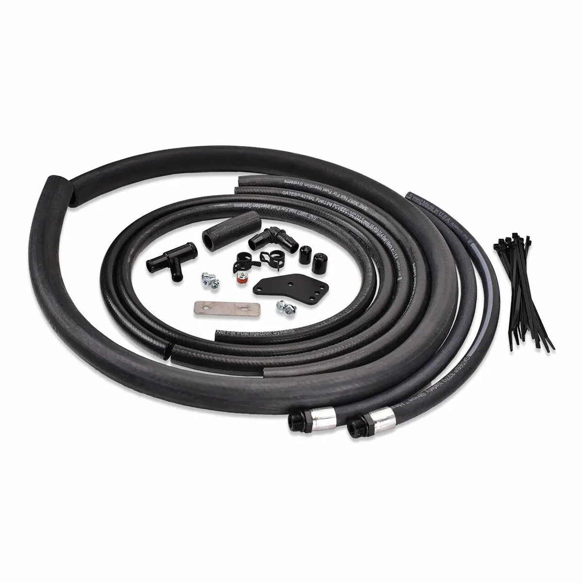 Iag V2 Competition Series Aos Replacement Hose Line & Hardware Install Kit - 08-14 Wrx, 08-21 Sti, 05-09 Lgt 1