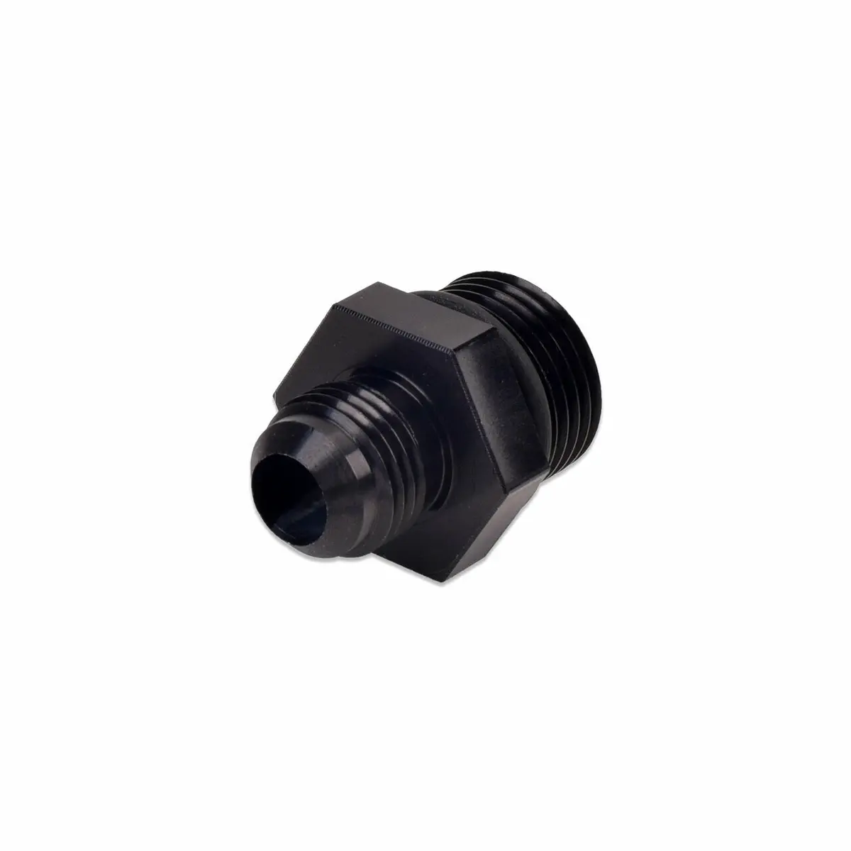 Iag Performance -6 An To -8 Orb Aluminum Fitting (Black Anodized Finish) 1