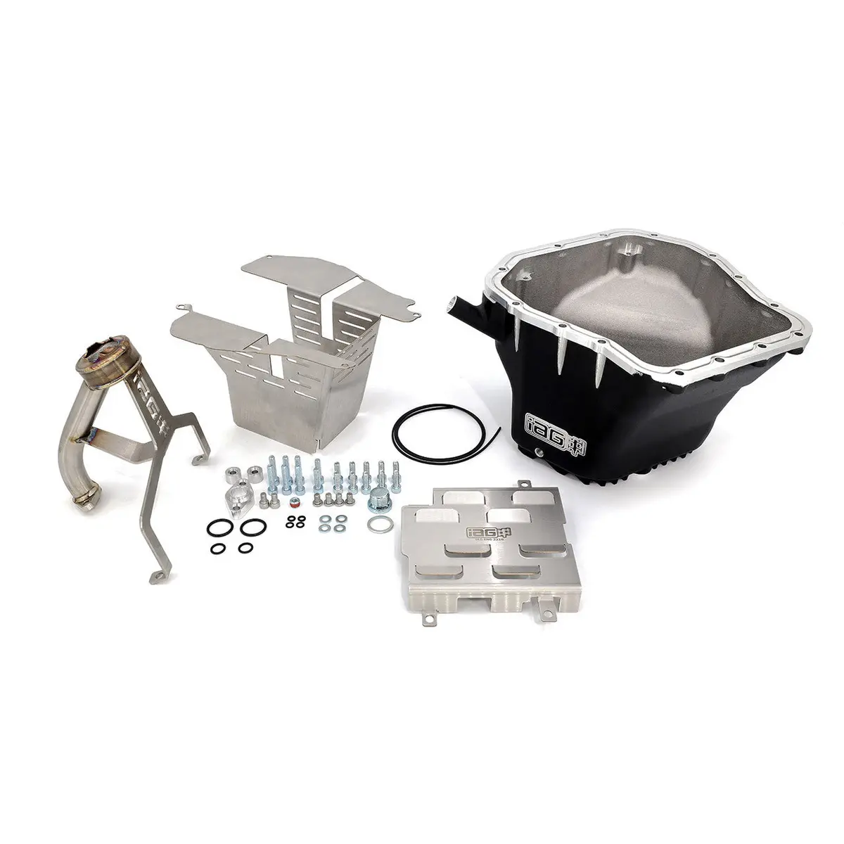 Iag Ej Street Series Oil Pan Package (Black Pan / Pickup / Street Baffle / Windage Tray) - 2002-2014 Wrx, 2004-2021 Sti, 2005-2009 Legacy Gt, 2004-2013 Forester Xt 1