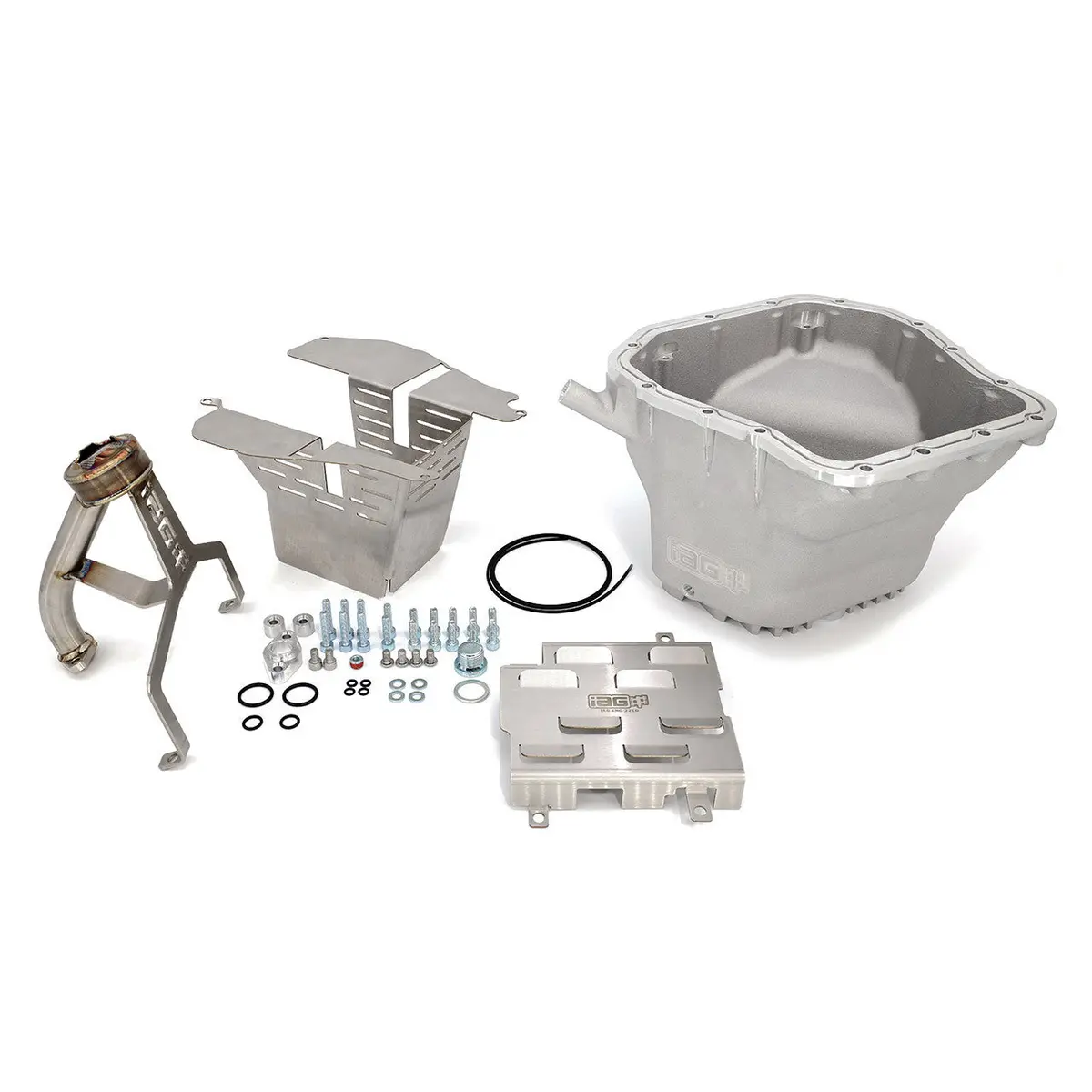 Iag Ej Street Series Oil Pan Package (Silver Pan / Pickup / Street Baffle / Windage Tray) - 2002-2014 Wrx, 2004-2021 Sti, 2005-2009 Legacy Gt, 2004-2013 Forester Xt 1