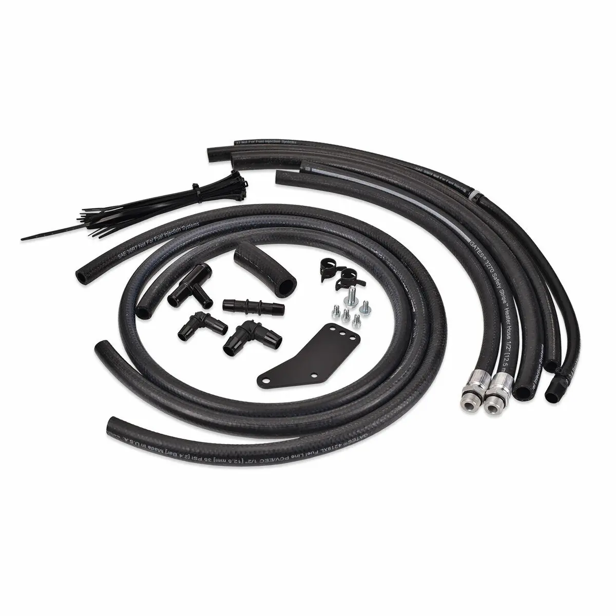 Iag V2 Street Series Aos Replacement Hose Line & Hardware Install Kit - 06-07 Wrx, 04-07 Sti 1