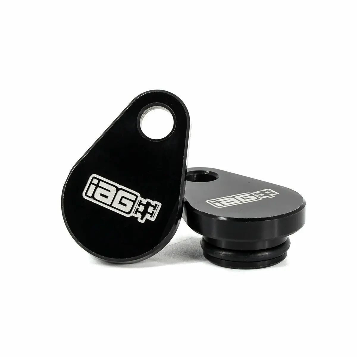 Iag Black Avcs Camshaft Sensor Plugs (Pair) - 2002-05 Subaru Wrx W/ Usdm Avcs Heads 1
