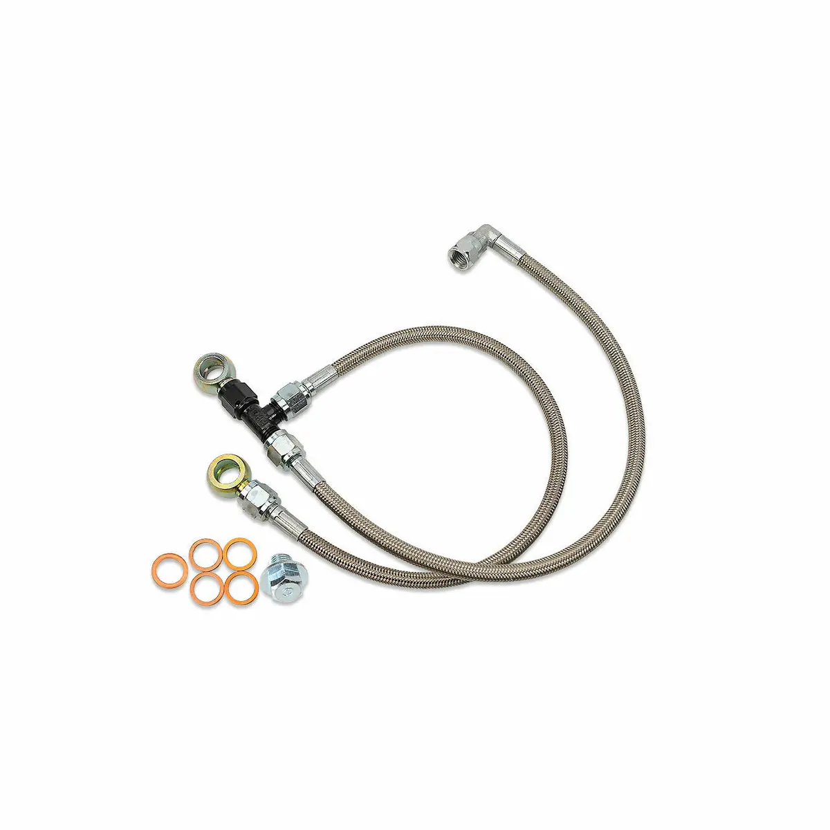 Iag Garrett Gt Series Turbo Oil Feed & Avcs Line - 2006-14 Subaru Wrx, 04-21 Sti, 05-09 Lgt, 04-08 Fxt 1