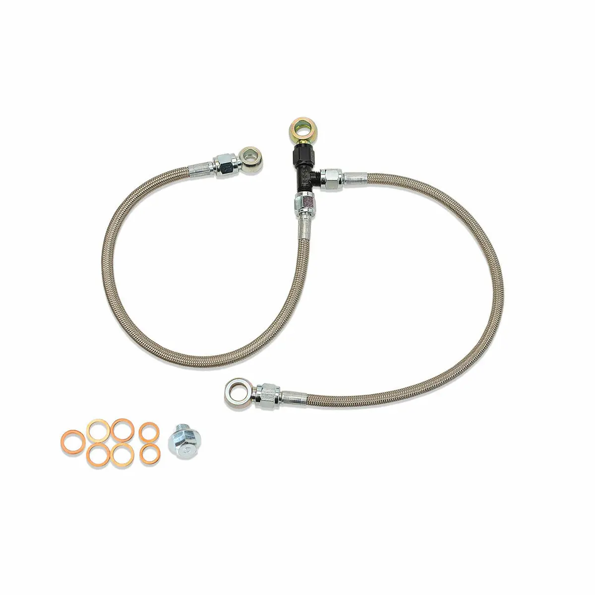 Iag Stock Location Turbo Oil Feed & Avcs Line For 2006-14 Subaru Wrx, 04-21 Sti, 05-09 Lgt, 04-08 Fxt 1