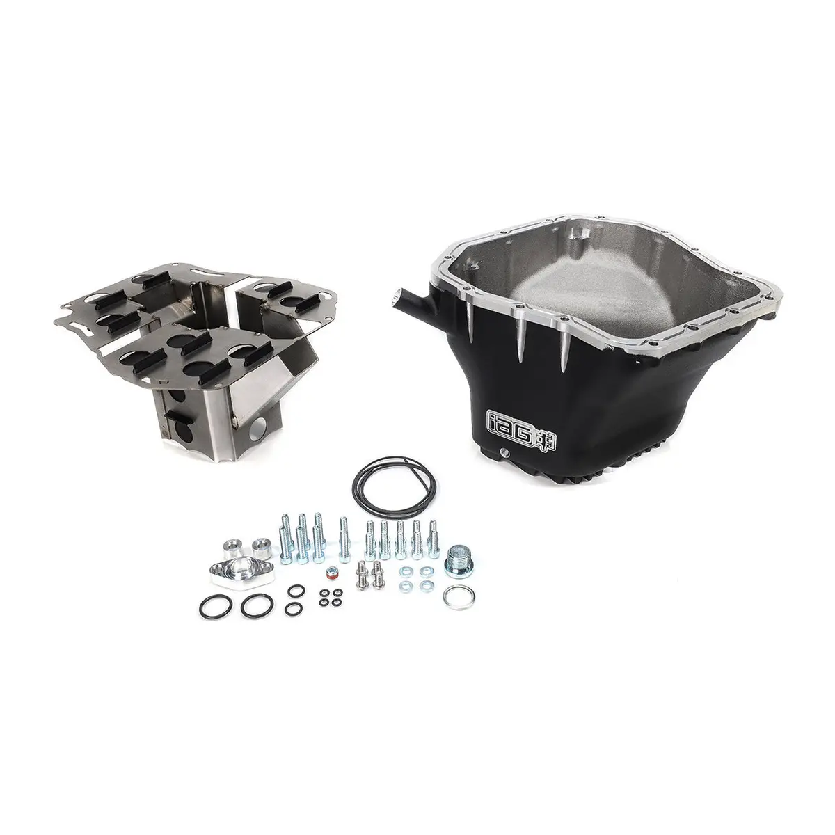 Iag Performance Ej Competition Series Oil Pan - 02-14 Wrx, 04-21 Sti, 05-09 Lgt, 04-13 Fxt (Black) 1