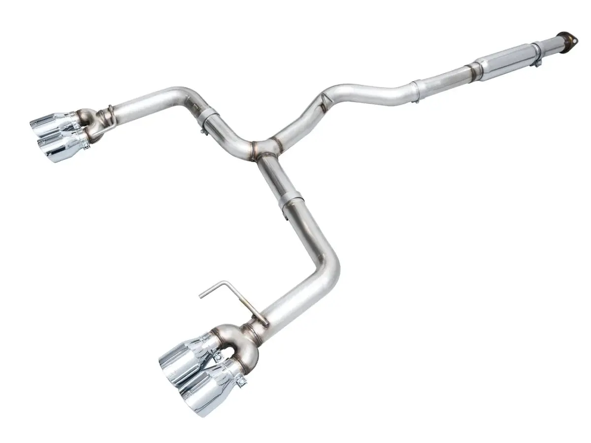 Awe Track Edition Catback Exhaust W/ Chrome Silver Tips - 2022+ Wrx 1