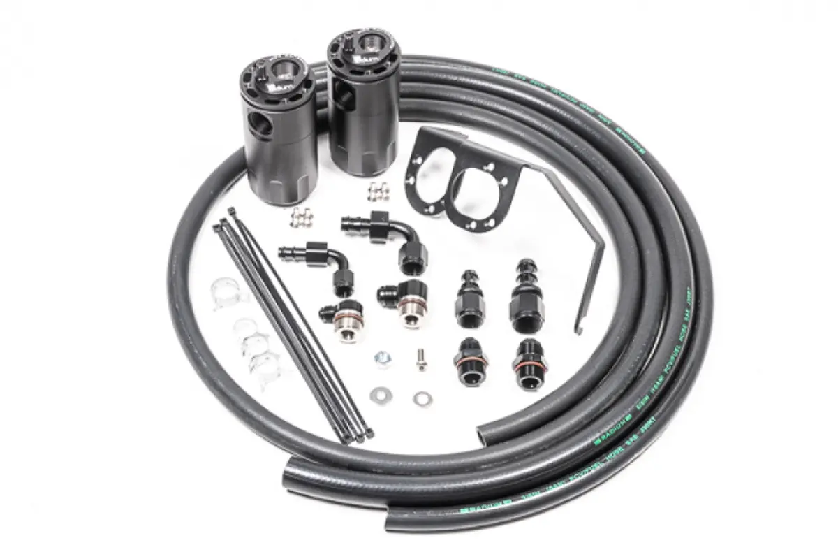 Radium Engineering Dual Catch Can Fluid Lock Kit - 2015-2021 Subaru Wrx 1