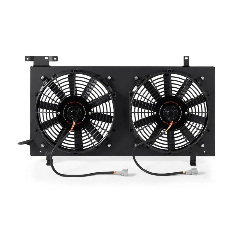 Mishimoto Plug And Play Aluminum Fan Shroud Kit - Black - 08-14 Wrx, 08-15 Sti 1