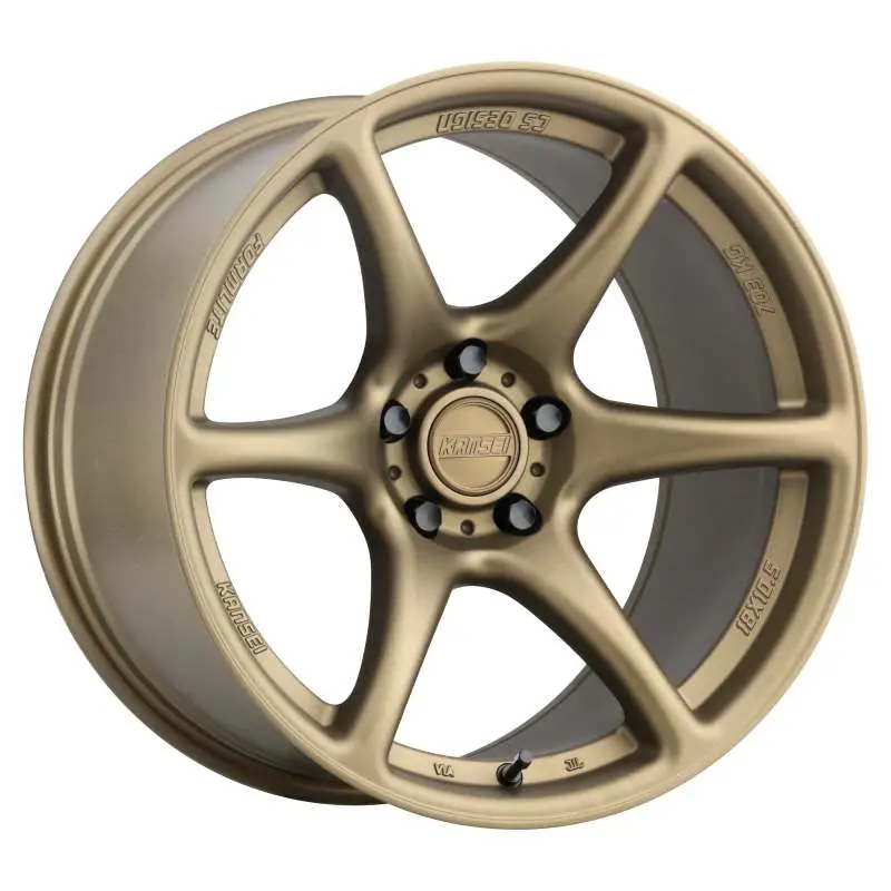 Kansei K11b Tandem 18X9.5In / 5X114.3 Bp / 22Mm Offset / 73.1Mm Bore - Bronze Wheel 1