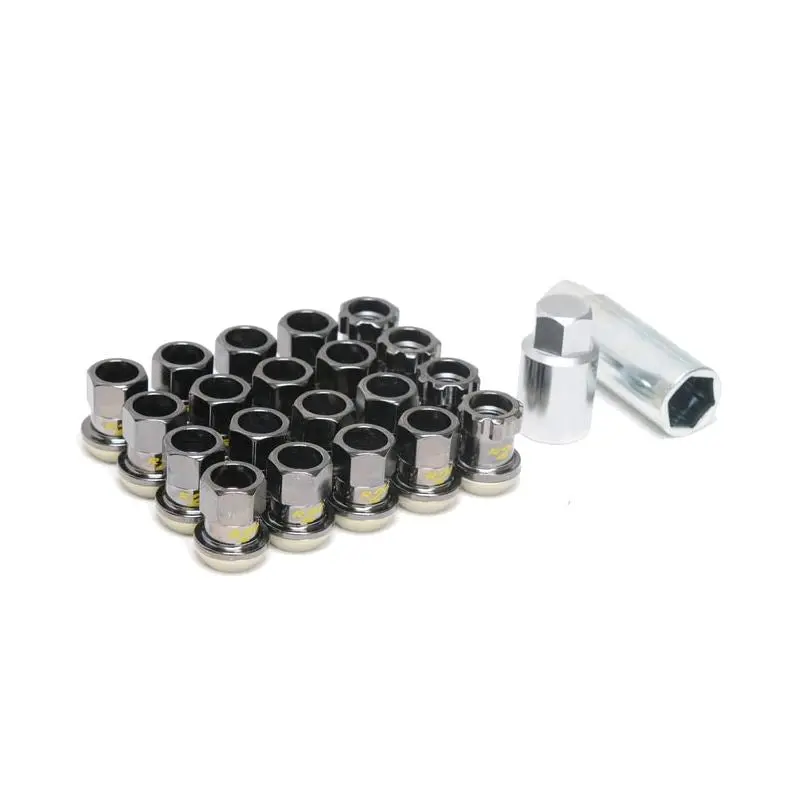 Project Kics 12X1.25 Black R26 Lug Nuts 1