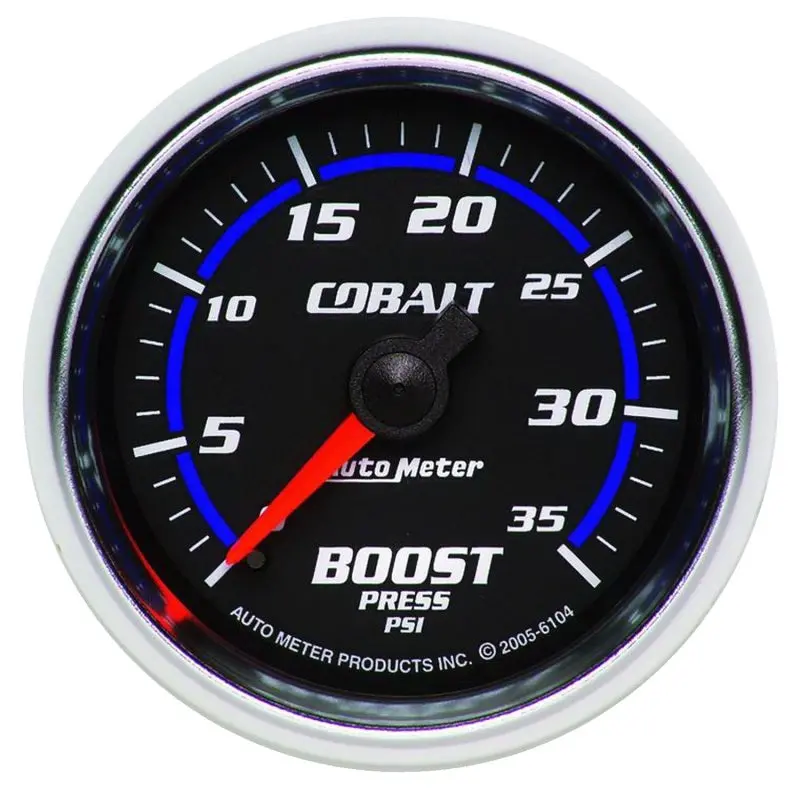 Autometer Cobalt 52Mm 0-35 Psi Mechanical Boost Gauge 1
