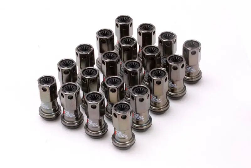 Project Kics 12X1.25 R40 Iconix Classical Lug Nuts W/ Black Plastic Cap - 20 - No Locks 1