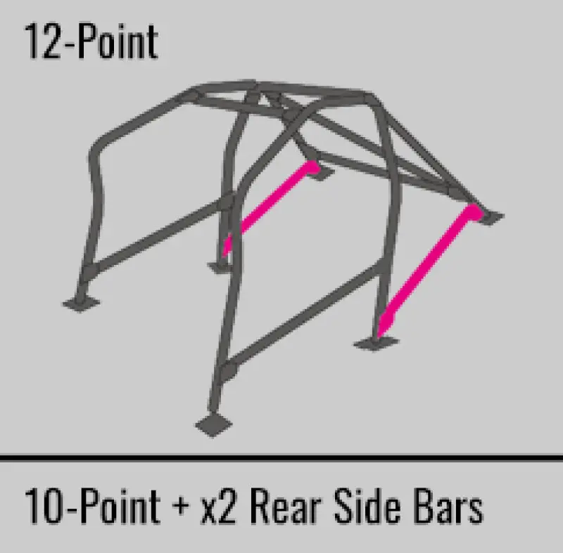 Cusco Steel Roll Cage 12 Point 2 Passenger Escape Dash 2015 Subaru Wrx / Sti 1