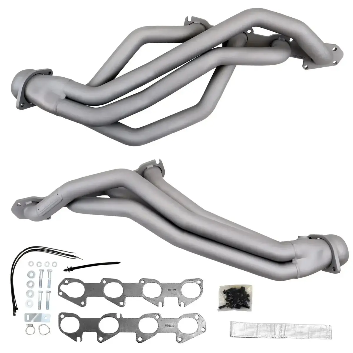 Bbk Dodge Ram 1500 5.7L Hemi 1-3/4” Long Tube Exhaust Headers - Titanium Ceramic 09-25 1