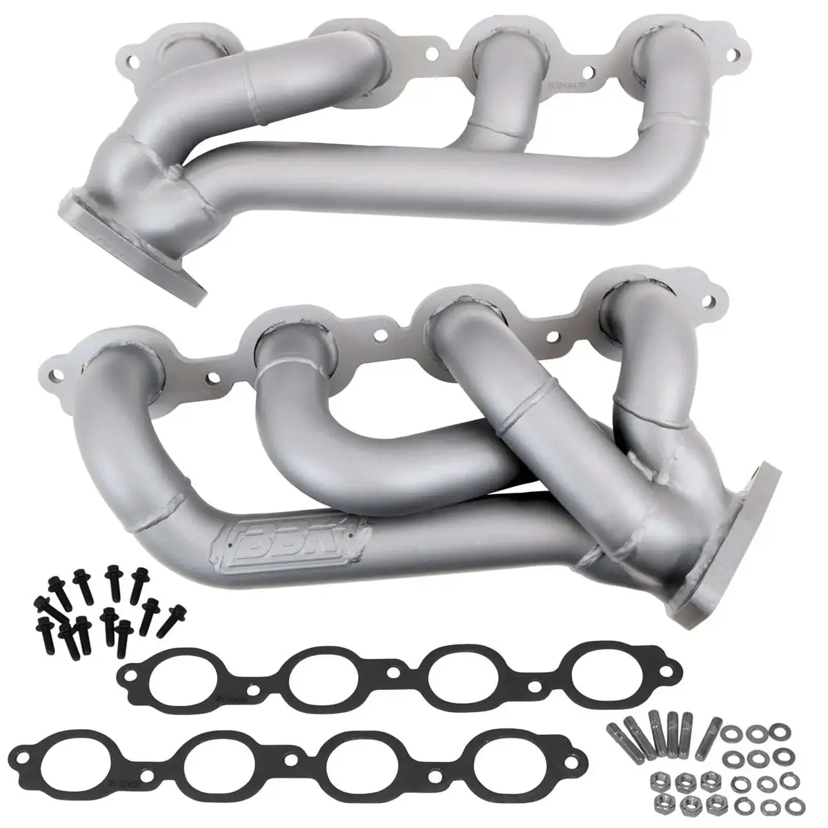 Bbk Chevrolet Gm Truck 5.3 6.2 1-3/4 Shorty Exhaust Headers Titanium Ceramic 14-18 1