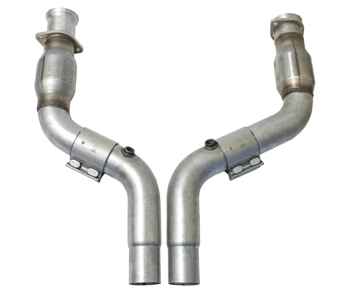 Bbk Dodge Challenger Charger 6.1 6.2 6.4 Short Mid Pipe 06-24 1