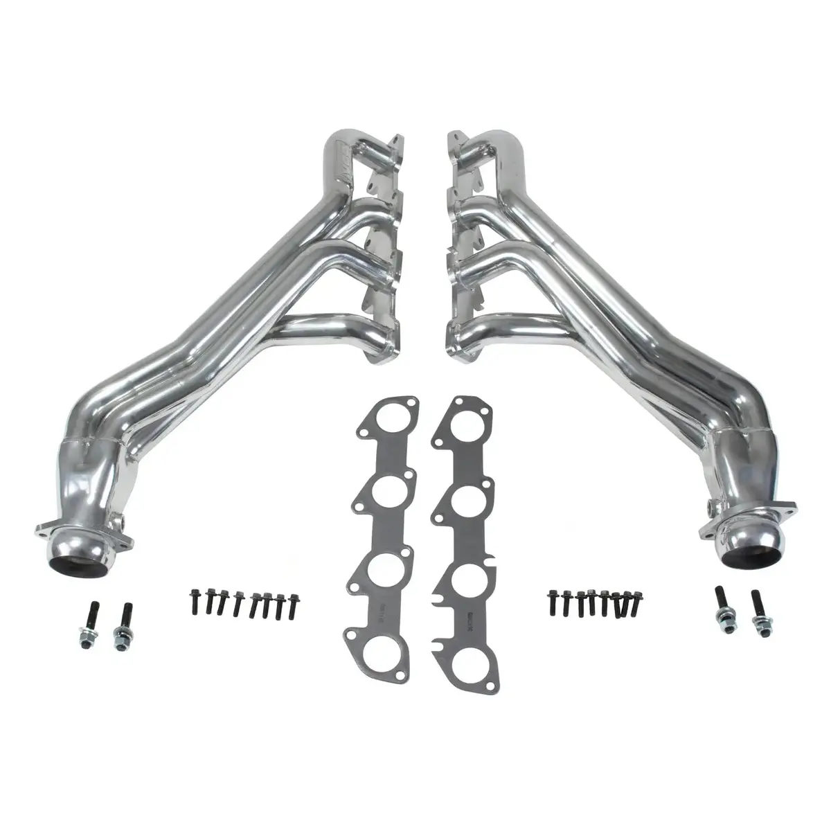 Bbk Dodge Challenger Charger Hemi 5.7 1 3/4 Long Tube Exhaust Headers Polished Silver Ceramic 09-24 1
